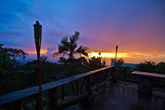 Sunset at El Dorado Lodge